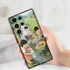 Cute Leisurely Children Phone Silicone Case for Samsung S24 22 20 23 21 20 Ultra Plus Lite 5G Print Cover