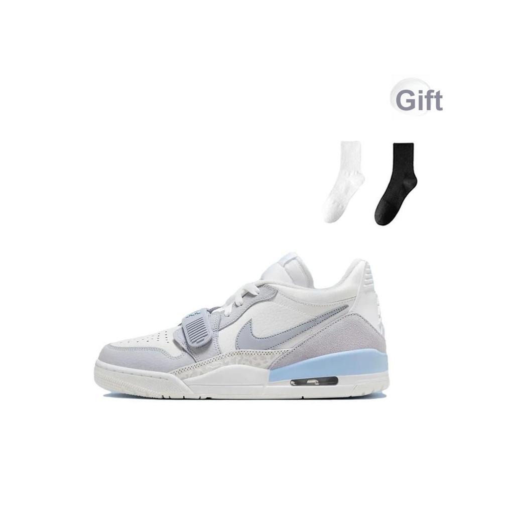 Air Jordan Legacy 312 Low Ashen Slate Glacier Blue Мужские кроссовки Белые HQ1190-101