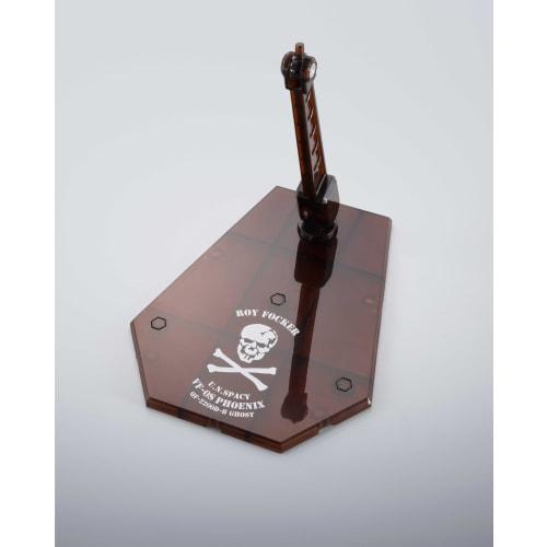 TAMASHII NATIONS HI-METAL R Macross Zero VF-OS Phoenix (Roy Focker's Custom) + QF-2200D-B Ghost, Approx. 140mm ABS & Diecast & PVC Painted Movable Fig