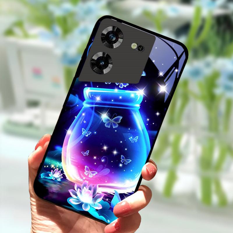 Чехол для Tecno Pova 5 Полная защита Задняя крышка Чехол для телефона Для Tecno Pova 5 Pova5 Pro Закаленное стекло Ударопрочный корпус Fundas