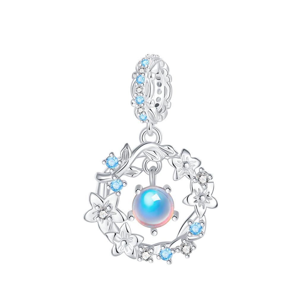 Новые Оригинальные Медные Синие Шармы Святая Мать Ладонь Сердце Кот Бусины Подвески Подходят для Браслета Ожерелья DIY Ювелирные Изделия Подарок