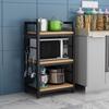 Bieying 3-ярусная напольная кухонная стойка для хранения в зазоре