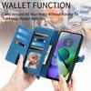 Zipper Cards Solt Leather Wallet Case for Motorola Moto G84 G54 G73 G53 G23 G72 G32 G60 G42 G52 Purse Pocket Stand Flower Cover