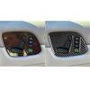 Для Mercedes-Benz CLK C208 A208 1997-2003 Набор панелей управления кнопками регулировки сиденья двери из углеродного волокна Автомобильные аксессуары Наклейка