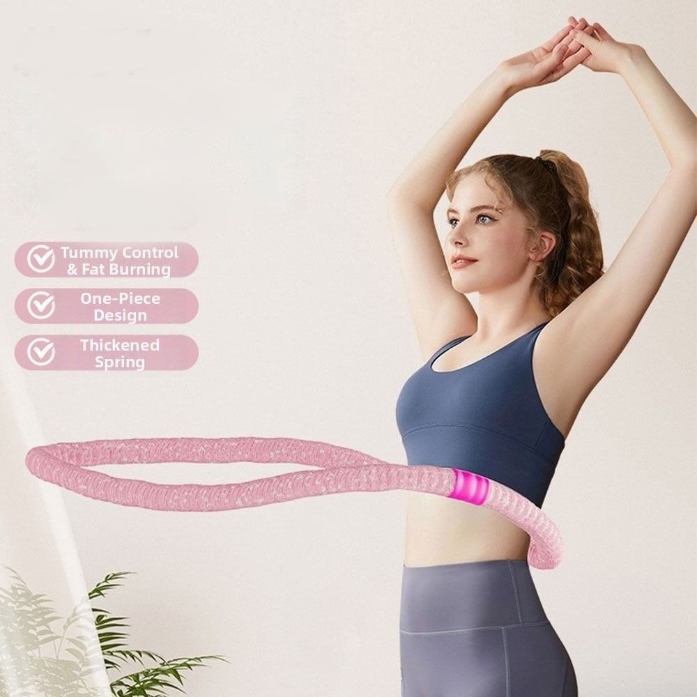 Soft Spring Spring Tube Yoga Circle Low Noise Weighted Fitness Hoop Sports Entertainment