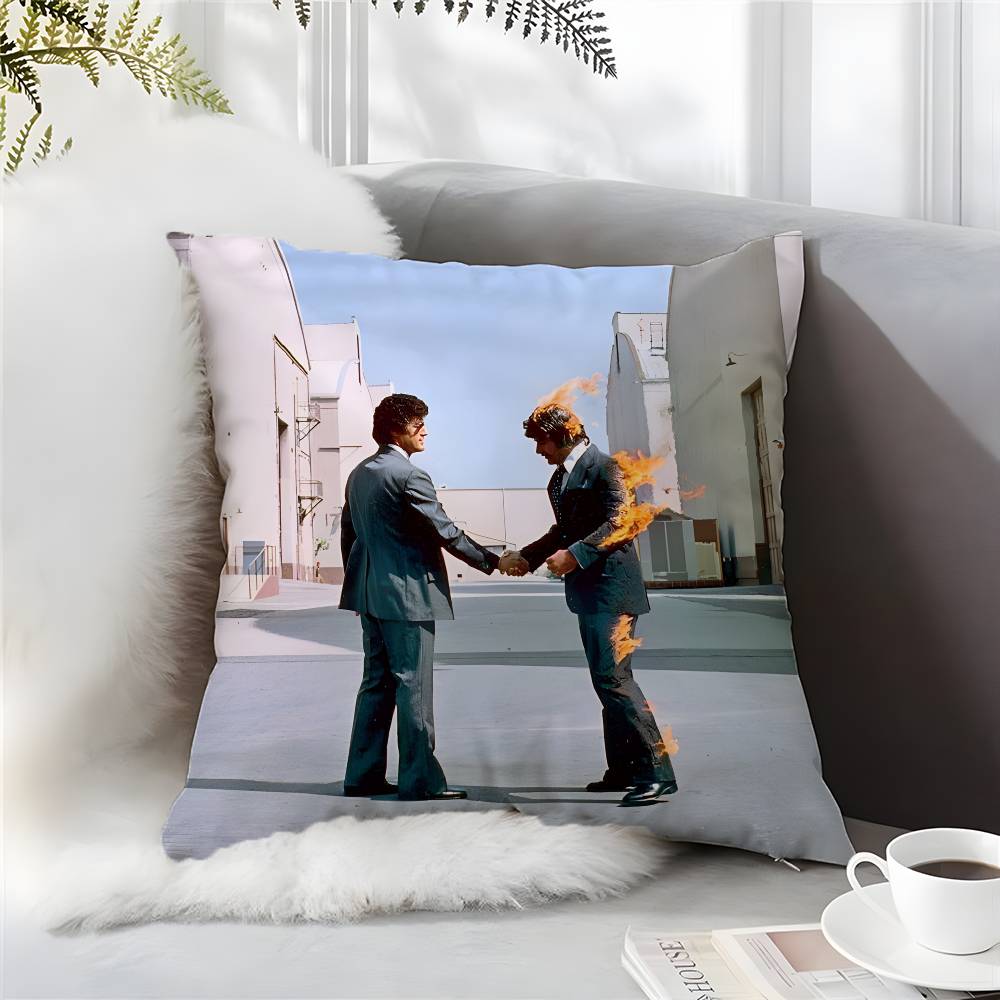 Певица Love P-Pink Band F-Floyd-MT Наволочка Комфорт Диван-кровать Шелковистая Элегантная Невидимая молния Чехол для подушки