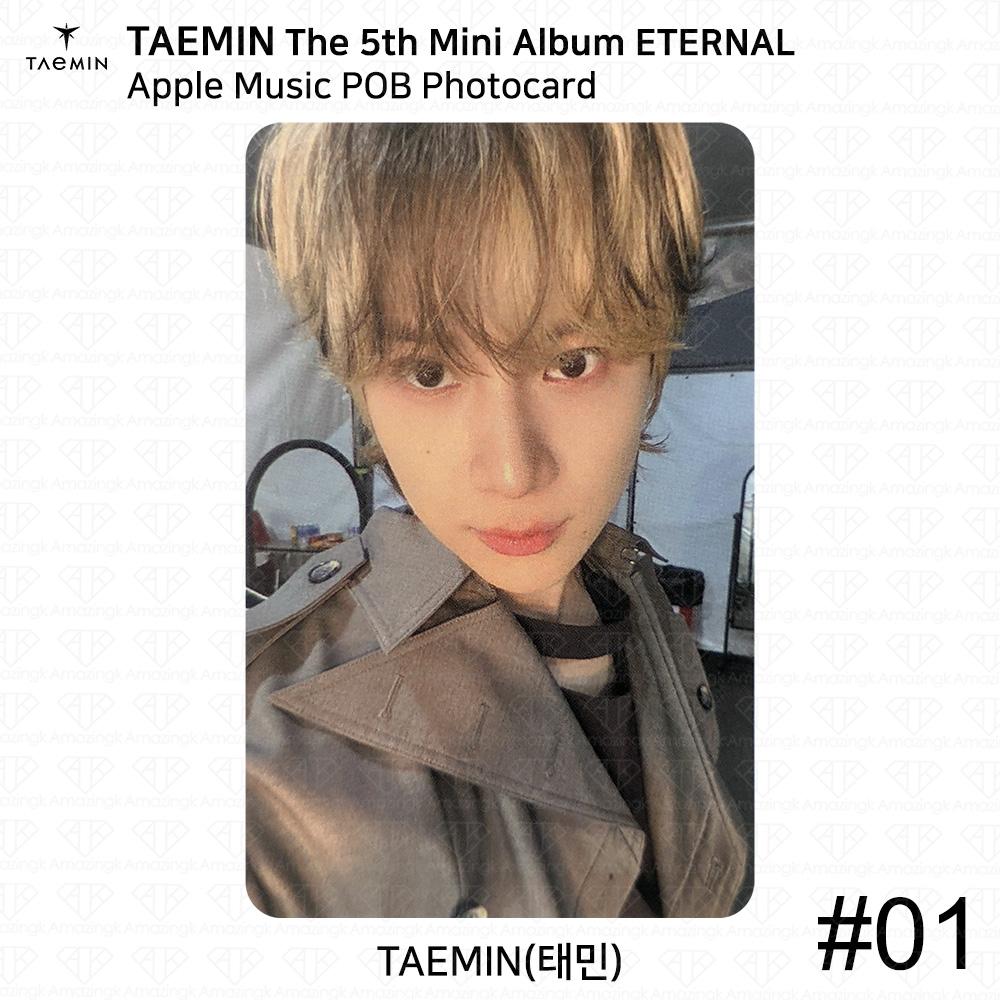 SHINee Taemin 5-й мини-альбом ETERNAL POB Фотокарточка SW KT4 Makestar Whosfan