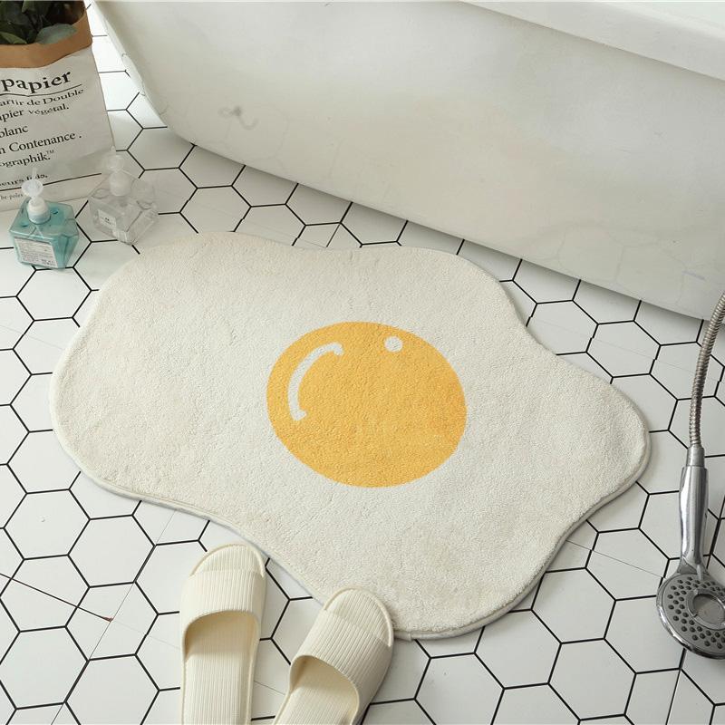 Супер мягкий ковер, противоскользящий коврик, впитывающий коврик для яиц-пашот, входная дверь в гостиную, украшение для пола дома, удобный