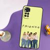Friends TV Case For Xiaomi Redmi Note 13 Pro 14 12 9 10 11 Pro 10S 11S 12S Redmi 13C 14C 10C 12C Cover