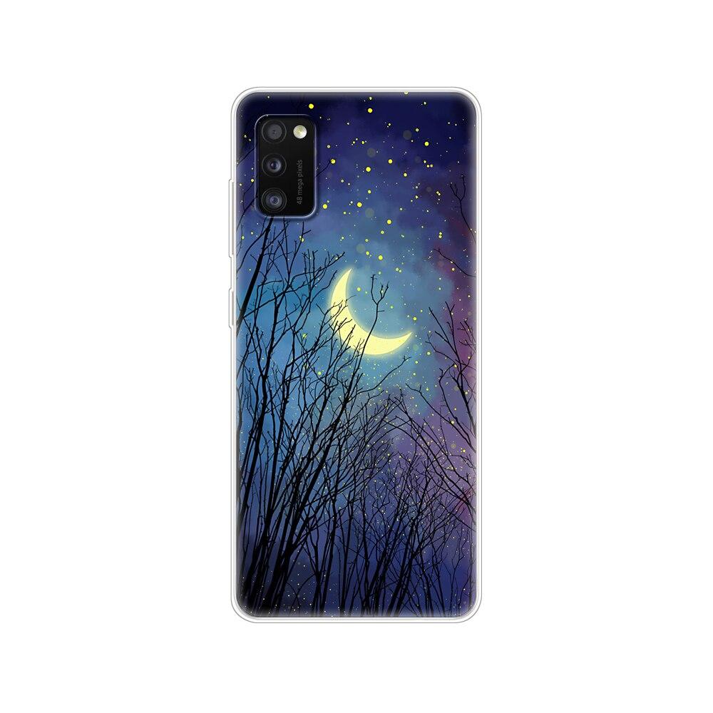 Чехол для Samsung Galaxy A41, 6,1 дюйма, Мягкая силиконовая задняя крышка для телефона Samsung A41, чехол GalaxyA41 A 41 A415 SM-A415fzwmser, бампер