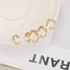 5/7/12PCS Ear Cuff Gold Color Leaves Non-Piercing Ear Clips Fake Cartilage Earrings Clip Earrings For Women Men Wholesale Jewelry