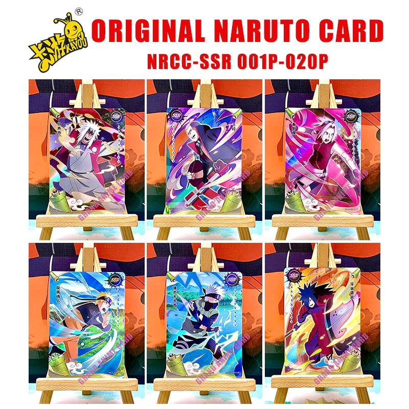 KAYOU Оригинальные Карты Наруто MR UR SP SSR SR R PTR Эпоха Ниндзя N Издание Аниме Итачи Саске Какаши Полный Набор Коллекционная Карта