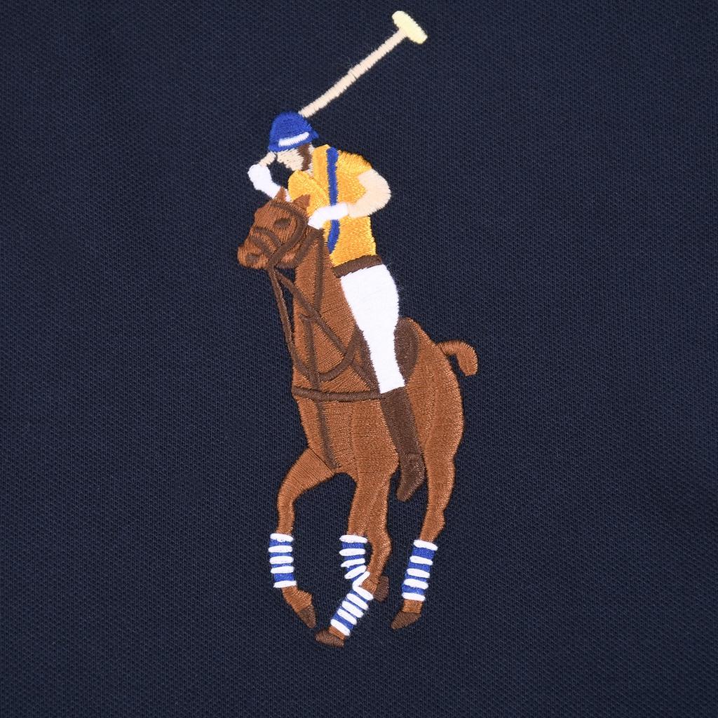 Polo Ralph Lauren 2025 Лето Новая Цветная Вышивка Пони Бизнес Поло для Отдыха