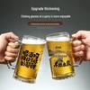 ZISIZ 2025 Trendy Beer Glass