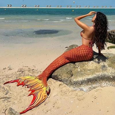 Набор купальника «Хвост русалки» 2025: Европейский и американский стиль, сексуальное бикини для взрослых для вечеринок