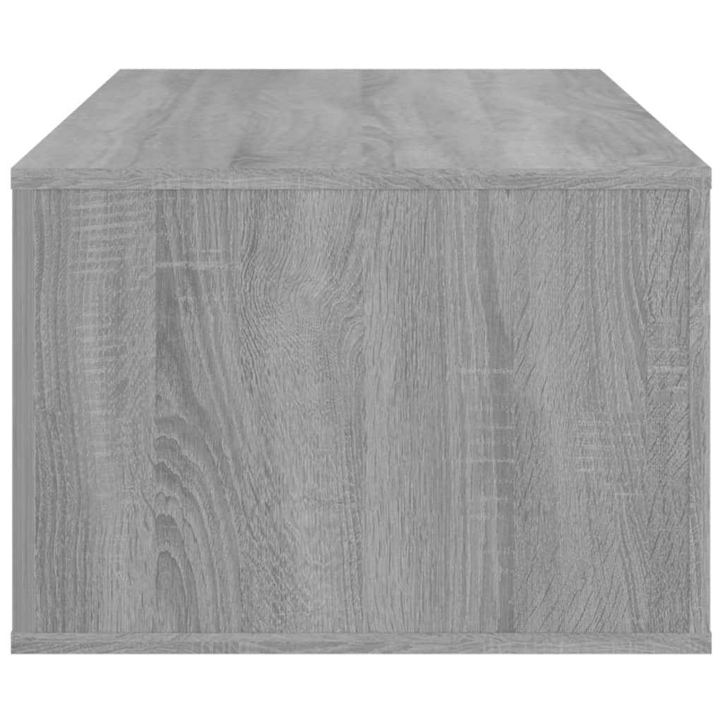 Coffee Table Gray Sonoma 100 x 50.5 x 35 cm Particleboard