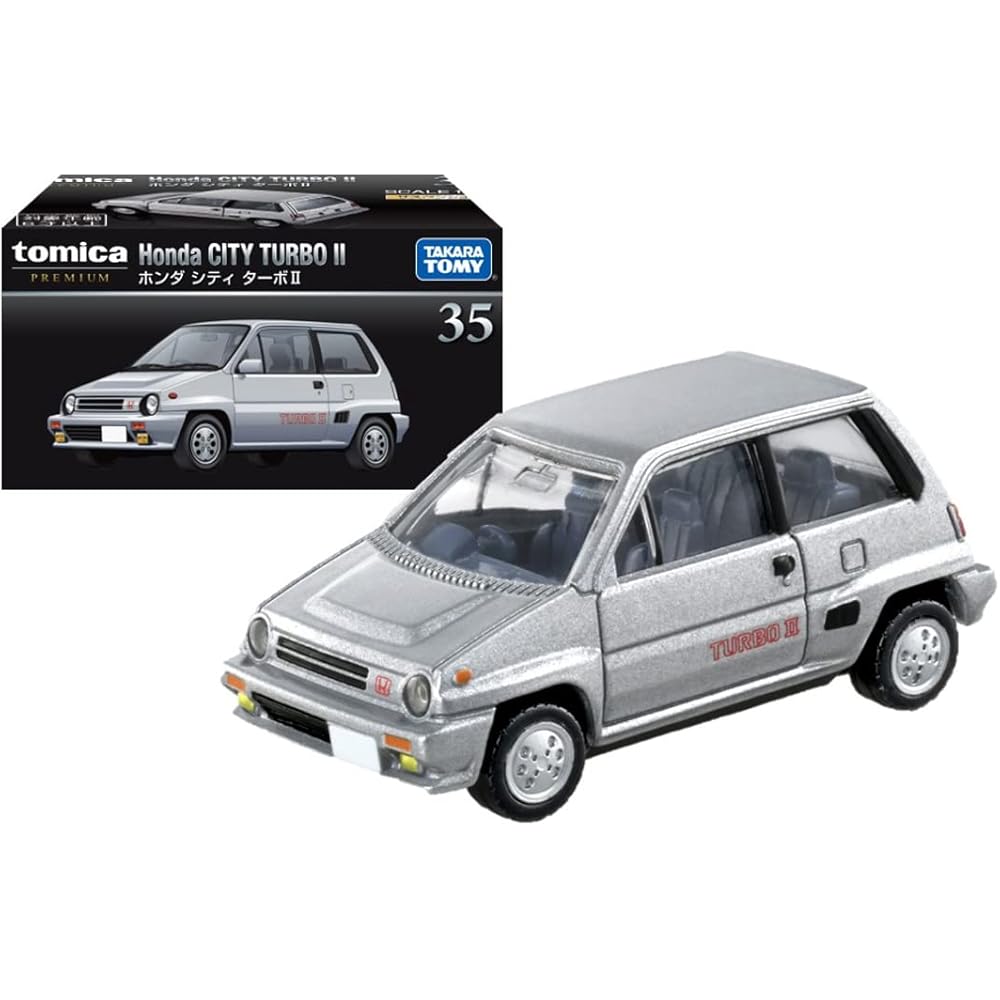 Takara Tomy Tomica Premium 35 City Turbo II Die-Cast Toy Car 1:64 Scale Collectible Model
