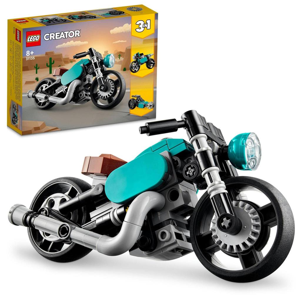 LEGO Creator Vintage Bike 31135, a Great Gift for Boys and Girls Ages 8 and Up.