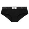 CK96 Series Jennie Style Small Square Letter Print Triangle Slim Fit Underwear Women Underwear Space-Black QF7295AD-UB1