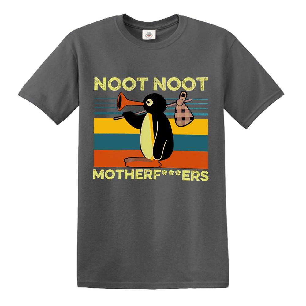 Pingu Noot Noot TShirt Unisexs Funny Motherfckers Offensive Rude Funny Top Tee