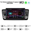 Android для Subaru Outback 3 Legacy 4 2004-2009 с кнопочной ручкой, автомобильный CarPlay, радио, видео, мультимедиа, GPS-плеер, 2 + 32 ГБ