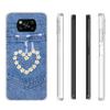 Jeans Cowboy Denim Printed Cover Phone Case For Xiaomi Poco F7 Ultra X7 X6 X5 Pro M7 Redmi 15C 15 13C 13 12C 12 10C 10 9A 9C 9T