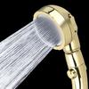 360 Degrees Rotating Handheld Shower Head Adjustable Water Saving Shower Head 3 Spray Setting with ON/OFF Pause SwitchGood product