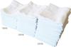 Marushin Commercial Face Solid for Public and Product 0740020200 Towels, 12-Piece Set, White, Thin, Color, 100% Cotton, Disposable, Baths, Baths,