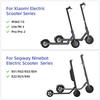 Black Ulip handlebar extender kit without light for Max G30 scooters