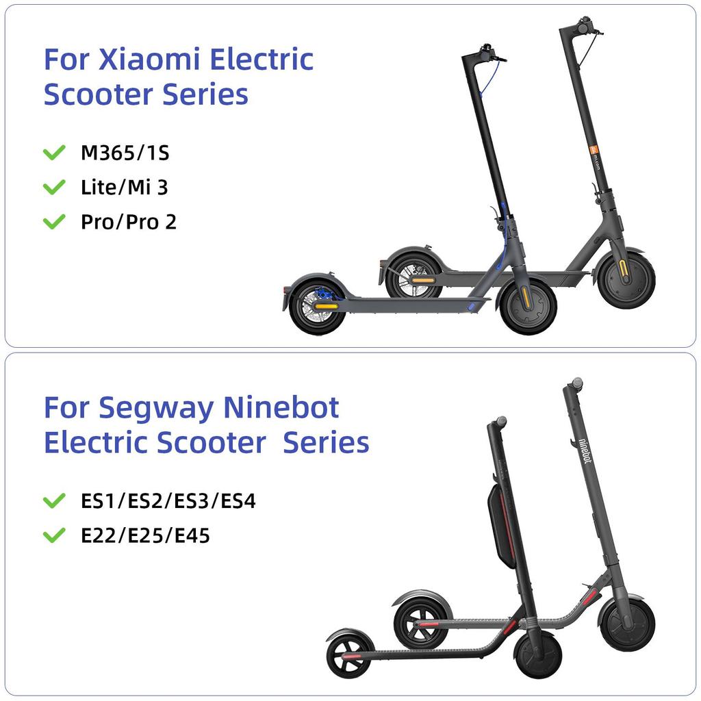 Black Ulip handlebar extender kit without light for Max G30 scooters