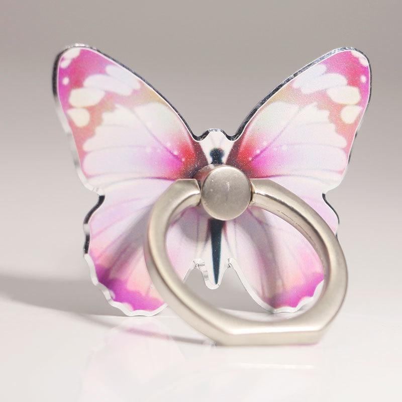 Кольцо-подставка для телефона в виде мультяшной бабочки - Милое и креативное для женщин