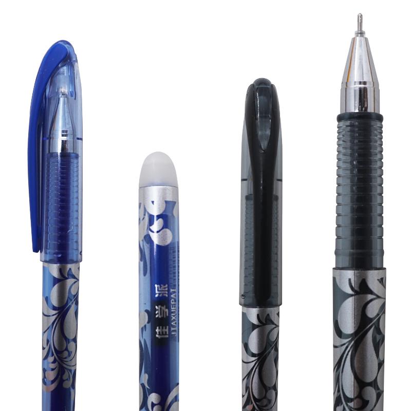 8Pcs/Set 0.5mm Washable Handle Erasable Pen Magical Writing Gel Pen Neutral Pens for School Supplies Stationery Gifts 2020