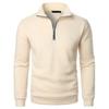Casual Mens Stand Collar Sweatshirt With Zipper For Youths Summer Fashion