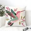 Simple Farm Crop Flower Print Pillow Case Cotton Linen Fabric Square Zipper Pillowcase Home Decorative Living Room