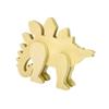 Wooden Dinosaur Stegosaurus To Decorate 16 X 11.5 X 2.7 Cm