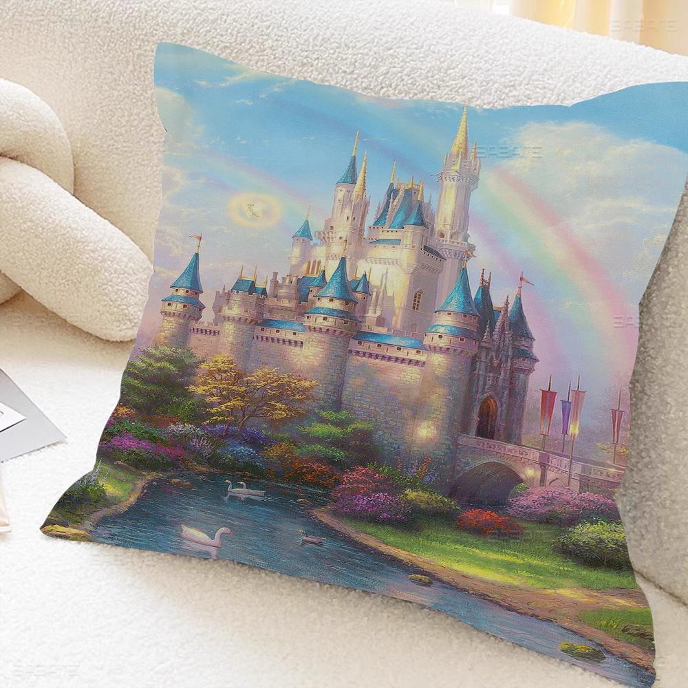 Glorious Castle Cushion Cover 30x50 Polyester Sofa Cushions Decorative Throw Pillows Home Decoration Pillowcover
