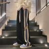 Мужские модные свободные спортивные штаны с полосками и строчкой - универсальные повседневные брюки на весну/осень