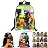 Stylish Anime Naruto Book Bag With Durable Design And Adjustable Shoulder Straps