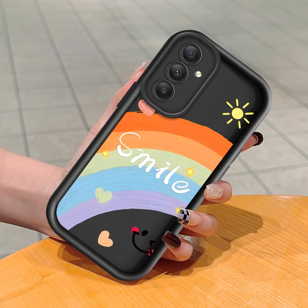 Мягкие силиконовые квадратные лестницы с мультяшным узором, полное покрытие, защита камеры, противоударный чехол для Huawei Honor Xiaomi Redmi Samsung