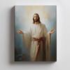 Light of Hope - Jesus Light of Hope - Jesus, 70X100 Cm, Unframed, Premium Canvas On Stretcher