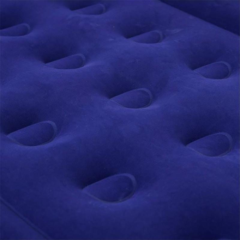 Надувная кровать Высококачественная двухслойная толстая одинарная/двойная кровать на воздушной подушке Бытовая складная ленивая кровать