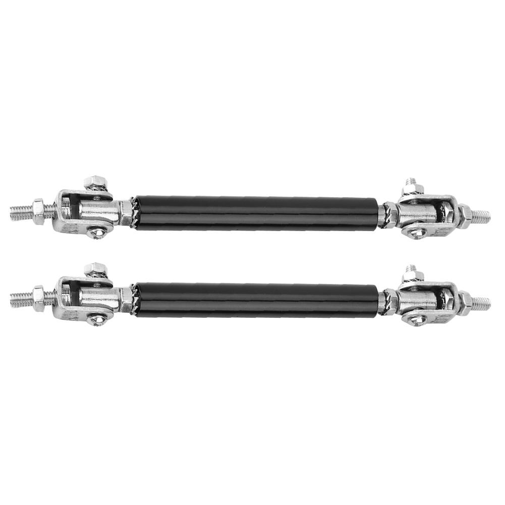 2 шт. 75 мм автомобильный бампер протектор губа стержень сплиттер стойка поперечная рулевая тяга опора передняя задняя универсальная