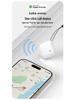 Компактный Bluetooth трекер для питомцев: Совместимо с Apple Find My, Устройство защиты от потери