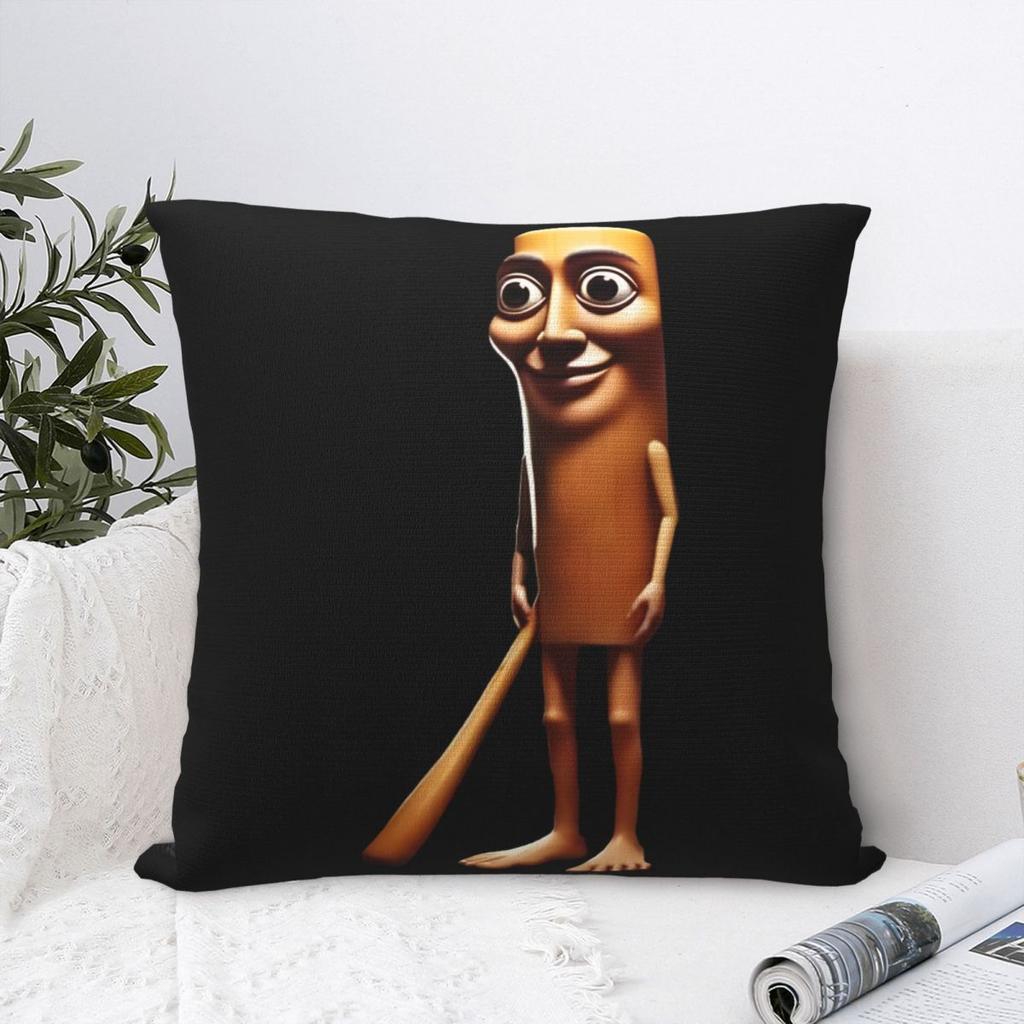 Тун Тун Тун Площадь Сахур Наволочки Итальянский Мозг-Гниль Мем Чехол на Подушку Винтажный Полиэстер Декор Наволочка для Гостиной