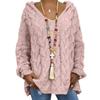 YYFS Women's Fashion Casual Fall Winter Solid Color Print Long Sleeve Hooded Sweaters