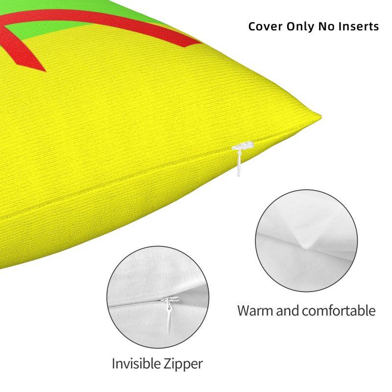 Флаг Амазигов Наволочка Диван Берберский Тифинаг Гордый Современный Чехол для Подушки Квадратная Наволочка