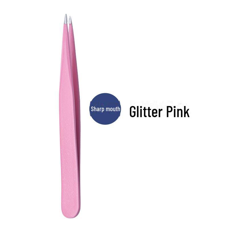 Пинцет для бровей из нержавеющей стали толщиной 1,2 мм со скошенной кромкой для точного удаления волос