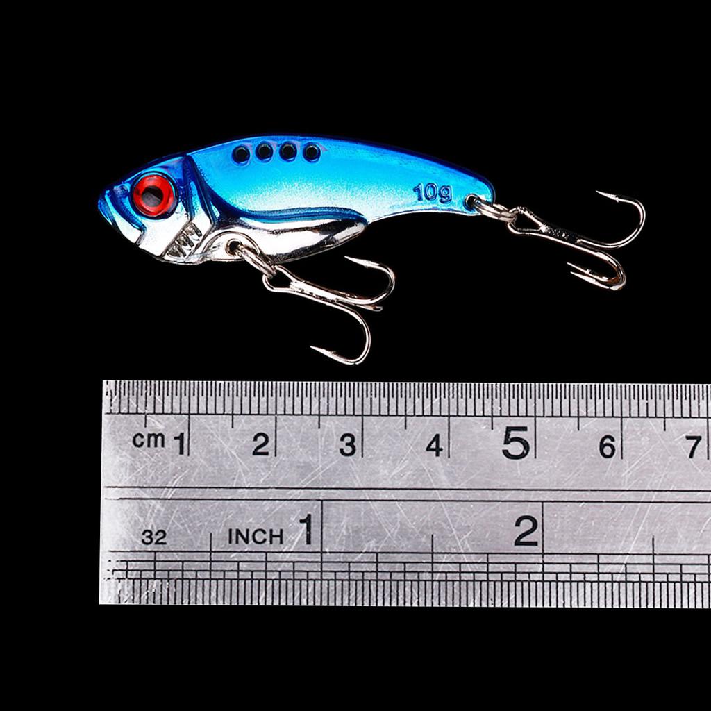 Металлическая приманка с лезвием Vib 5.CM-10G-10 # тонущие приманки, искусственная приманка, ложка, приманки для зимы, рыболовные снасти для окуня и щуки