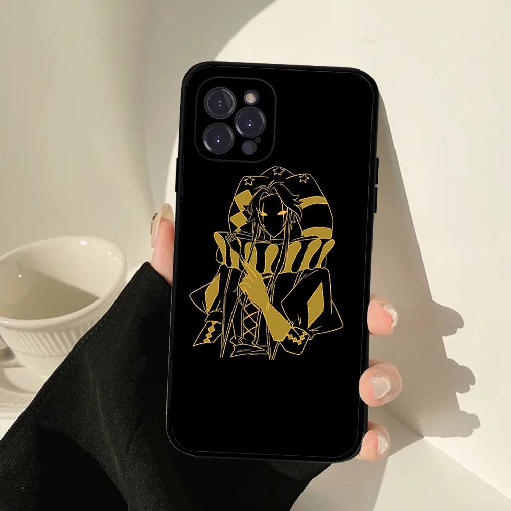 Чехол для телефона 'Цирк уродов' Пьеро для iPhone 17 16 15 14 11 12 13 Pro Max Plus Mini Мягкая задняя крышка