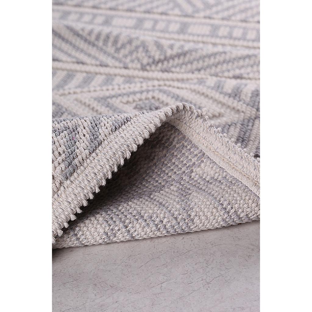 Коврик для ванной Marina из натурального хлопка, набор из 2 шт. 60x100 50x60 см - серый